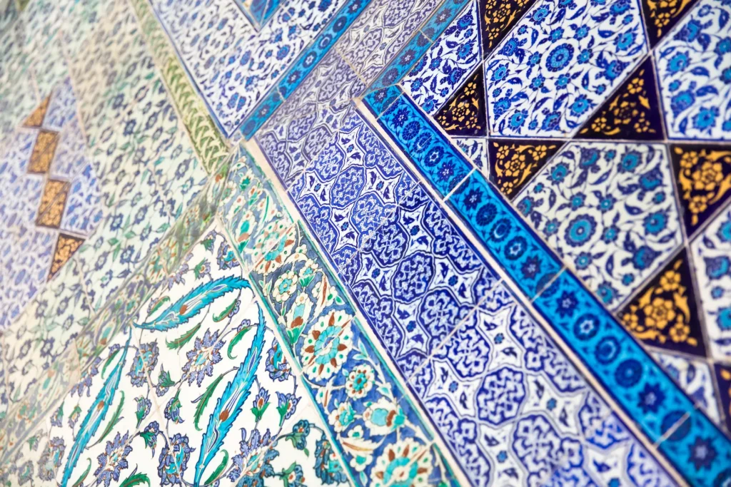 ancient ottoman handmade turkish tiles with floral 2025 02 22 16 07 16 utc